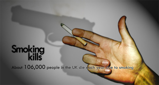 smoking kills poster. anti-smoking posters | Witness