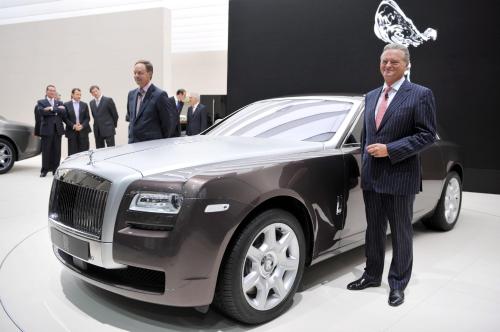 Tom Purves, chairman of Rolls Royce presented the new Ghost
