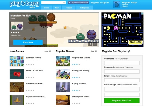 Playberry - Free Online Games